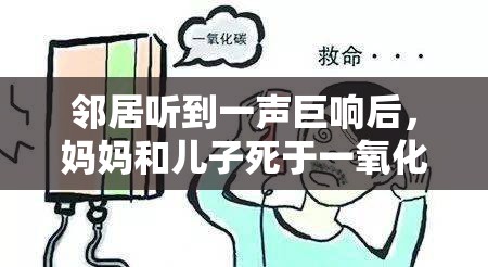 邻居听到一声巨响后，妈妈和儿子死于一氧化碳中毒